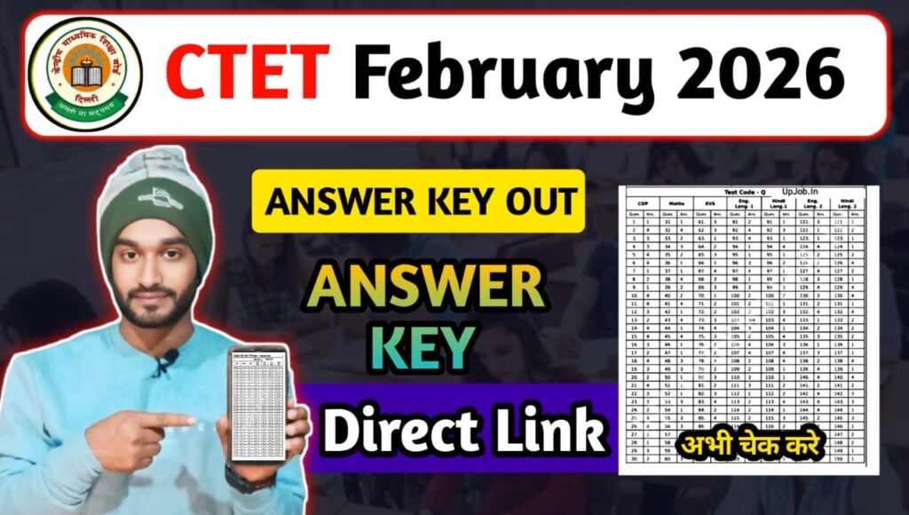 CTET Feb 2026 Answer Key