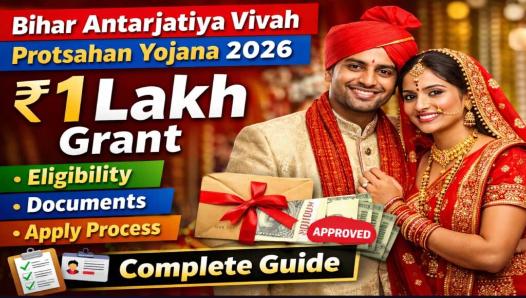 Bihar Inter-Caste Marriage Scheme 2026