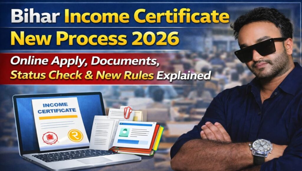 Bihar Income Certificate 2026