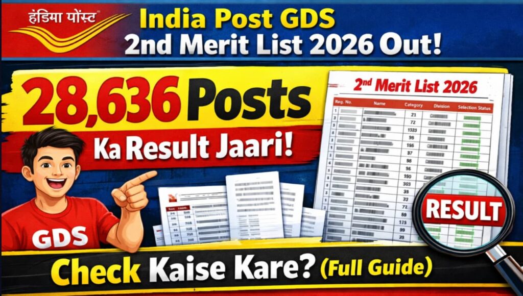  India Post GDS 2 Merit List 2026 