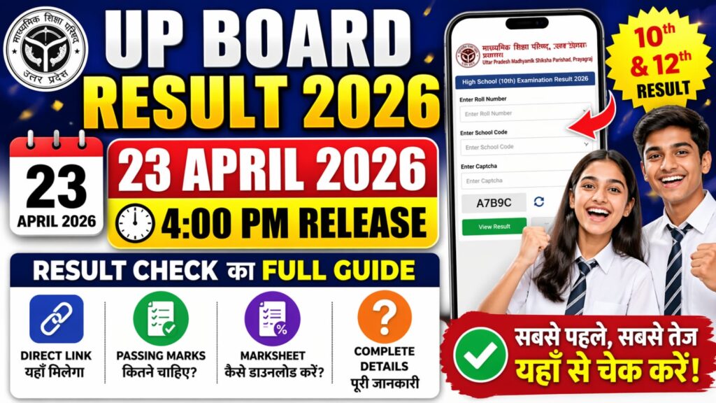 UP Board Result 2026